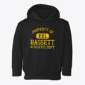 Bassett Virginia Athletic Dept Toddler Hoodie additional view 1
