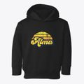 Alma New York Sublime Sunset Toddler Hoodie additional view 1