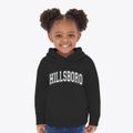 Hillsboro Illinois Varsity Toddler Hoodie additional view 2
