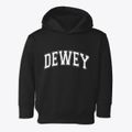 Dewey Wisconsin Varsity Toddler Hoodie additional view 1
