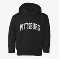Pittsburg New Hampshire Varsity Toddler Hoodie additional view 1
