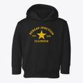 Bureau Junction Illinois Star Toddler Hoodie additional view 1