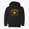 Lebanon New Hampshire Star Toddler Hoodie additional view 1