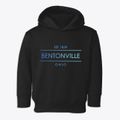 Bentonville Ohio Horizon Toddler Hoodie additional view 1