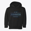 Washington Nebraska Horizon Toddler Hoodie additional view 1