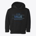 Millis Massachusetts Horizon Toddler Hoodie additional view 1