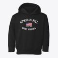 Howells Mill West Virginia Patriot Toddler Hoodie additional view 1
