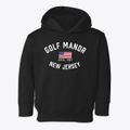 Golf Manor New Jersey Patriot Toddler Hoodie additional view 1