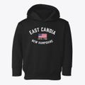 East Candia New Hampshire Patriot Toddler Hoodie additional view 1