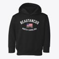 Beautancus North Carolina Patriot Toddler Hoodie additional view 1