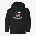 Lynn New Hampshire Patriot Toddler Hoodie additional view 1
