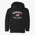 Burnwell West Virginia Patriot Toddler Hoodie additional view 1