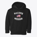 Macomb Missouri Patriot Toddler Hoodie additional view 1