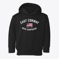 East Conway New Hampshire Patriot Toddler Hoodie additional view 1