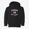 Farnum West Virginia Patriot Toddler Hoodie additional view 1