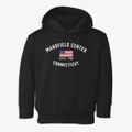 Mansfield Center Connecticut Patriot Toddler Hoodie additional view 1