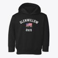 Glenwillow Ohio Patriot Toddler Hoodie additional view 1