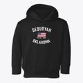 Sequoyah Oklahoma Patriot Toddler Hoodie additional view 1