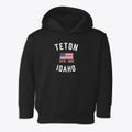 Teton Idaho Patriot Toddler Hoodie additional view 1