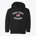 Vance Creek Wisconsin Patriot Toddler Hoodie additional view 1