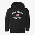New Castle New York Patriot Toddler Hoodie additional view 1