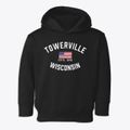 Towerville Wisconsin Patriot Toddler Hoodie additional view 1