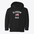 Glendon Ohio Patriot Toddler Hoodie additional view 1