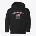 Sinclair City Texas Patriot Toddler Hoodie additional view 1