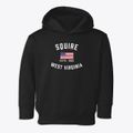 Squire West Virginia Patriot Toddler Hoodie additional view 1