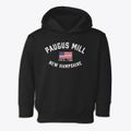 Paugus Mill New Hampshire Patriot Toddler Hoodie additional view 1