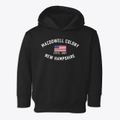 Macdowell Colony New Hampshire Patriot Toddler Hoodie additional view 1