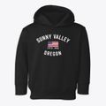 Sunny Valley Oregon Patriot Toddler Hoodie additional view 1