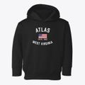 Atlas West Virginia Patriot Toddler Hoodie additional view 1