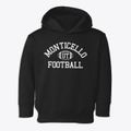 Monticello Utah Football Toddler Hoodie additional view 1