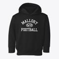 Mallory West Virginia Football Toddler Hoodie additional view 1