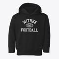 Withee Wisconsin Football Toddler Hoodie additional view 1