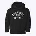 Eagle City Ohio Football Toddler Hoodie additional view 1
