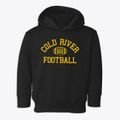 Cold River New Hampshire Football Toddler Hoodie additional view 1