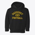 Oakhurst Oklahoma Football Toddler Hoodie additional view 1
