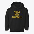 Zoar Delaware Football Toddler Hoodie additional view 1