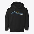 Dot Washington Mountain View Toddler Hoodie additional product view 1
