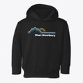 West Newbury Vermont Mountain View Toddler Hoodie additional view 1