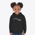 Whiting Maine Mountain View Toddler Hoodie additional view 2