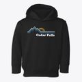 Cedar Falls North Carolina Mountain View Toddler Hoodie additional view 1