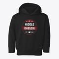 Riddle Oregon Americana Toddler Hoodie additional view 1