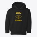 Wolf Kansas Pickleball Toddler Hoodie additional view 1
