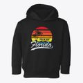 Palm Bay Florida Palm Tree Sunset Toddler Hoodie additional view 1