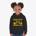 Camp More Worry Less Toddler Hoodie additional view 2