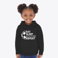 Soccer Repeat Toddler Hoodie additional view 2