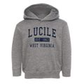 Lucile West Virginia Classic Established Toddler Hoodie additional view 1